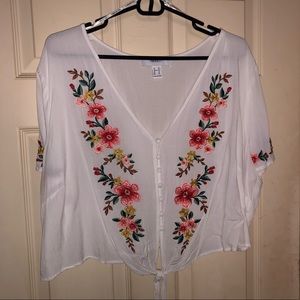 Forever 21 Floral Blouse